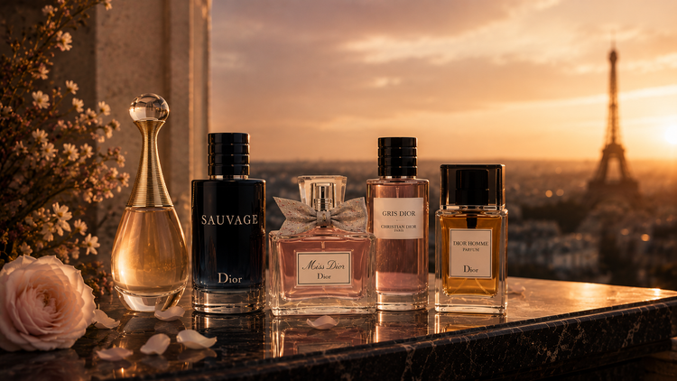 Les parfums Dior